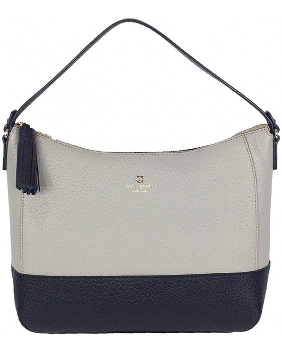 Kabelka Kate Spade Southport Ave Cathy Kožená Hobo, Clocktower/Black