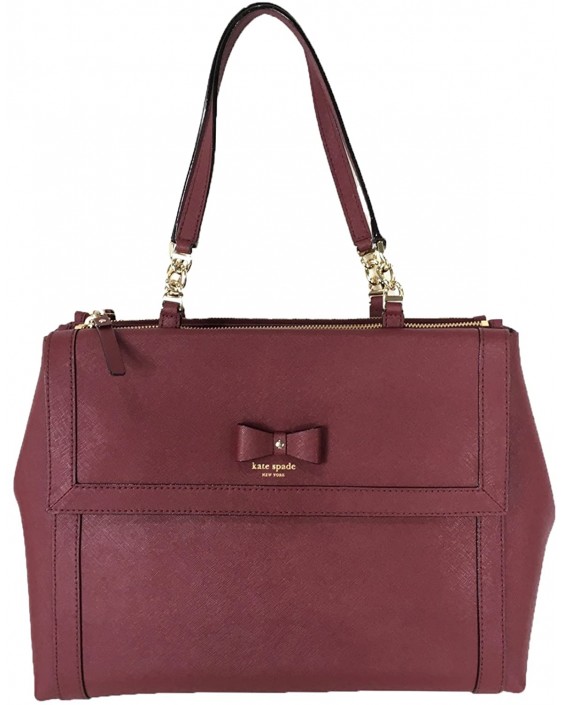 Kabelka Kate Spade Hazel Court Mason Kožená Tote, Merlot