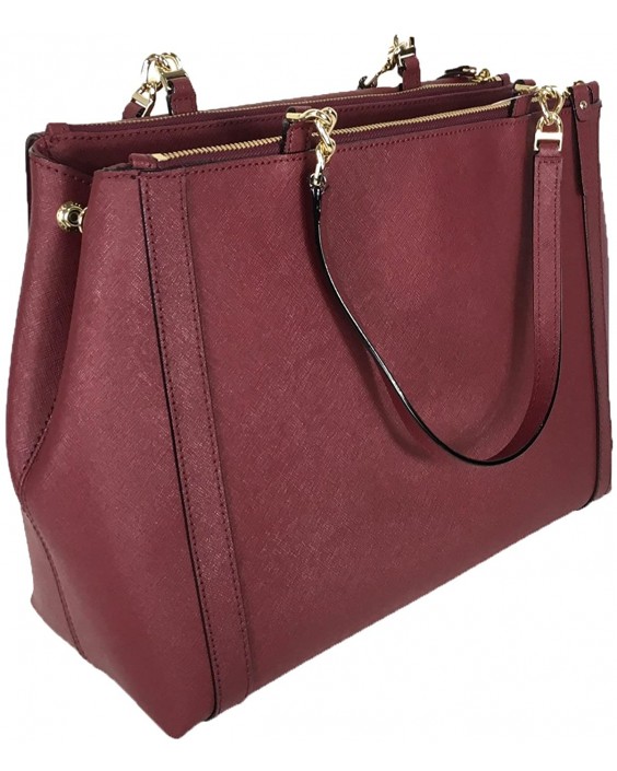 Kabelka Kate Spade Hazel Court Mason Kožená Tote, Merlot