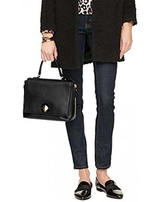 Kabelka Kate Spade Varick Street Small Abbie Satchel, Leopard Haircalf/Black