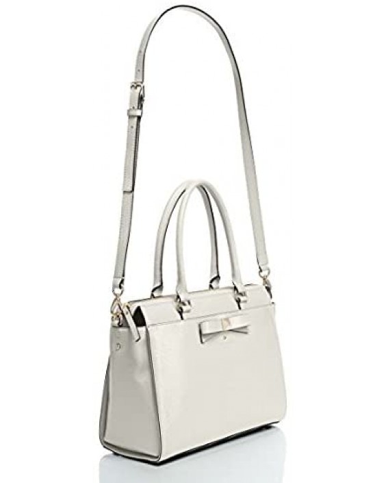 Kabelka Kate Spade Beacon Court Jeanne Patent Kožená Satchel, Light Smoke