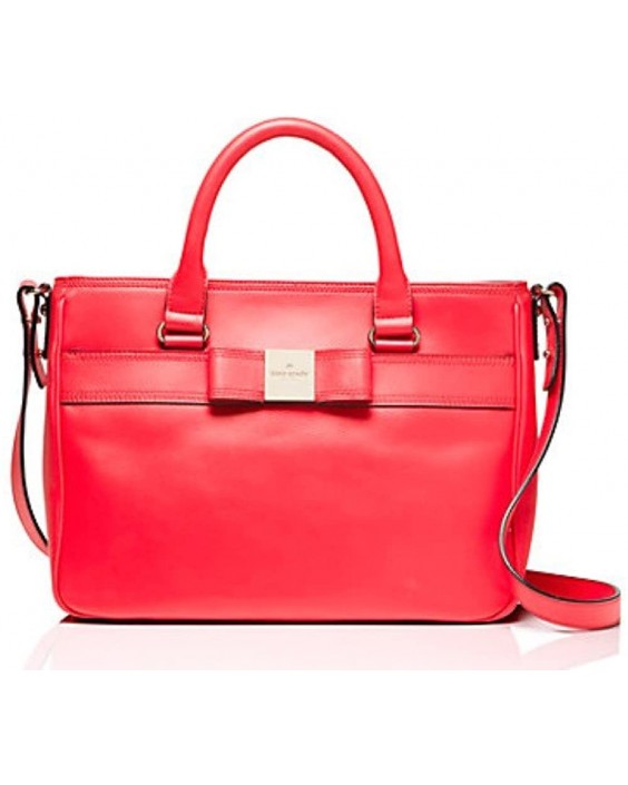 Kabelka Kate Spade Primrose Hill Goldie Kožená Satchel, Geranium