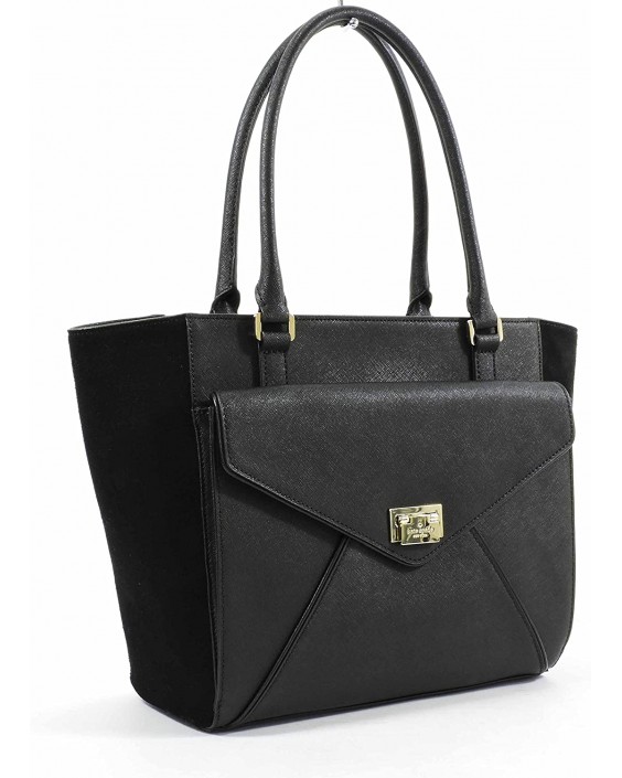 Kabelka Kate Spade Johanna Black Wesley Suede Tote