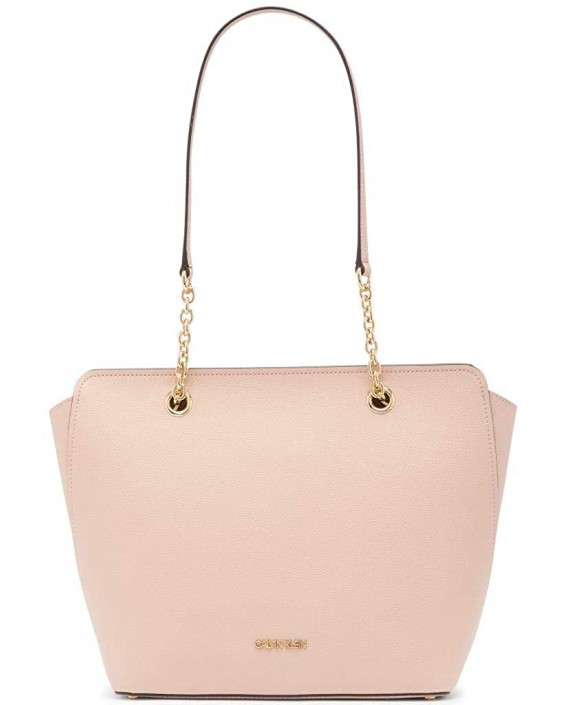 Kabelka Calvin Klein Hailey Micro Pebble Top Zip Chain Tote