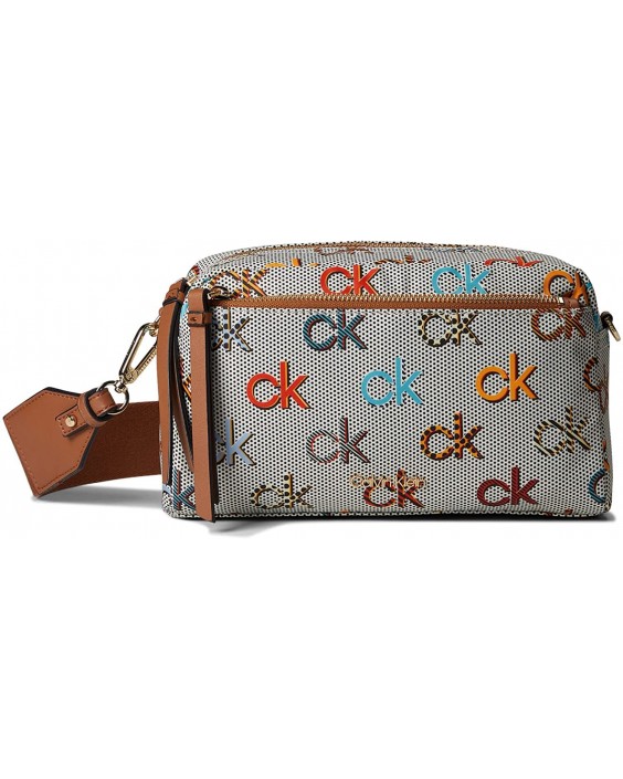 Kabelka Calvin Klein Carabelle Nylon Crossbody White Multi One Size