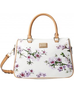 Kabelka Calvin Klein Key Item Signature Satchel White/Pink Multi One Size