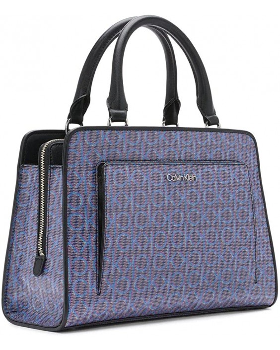 Kabelka Calvin Klein Margot Textured Logo Emboss Satchel