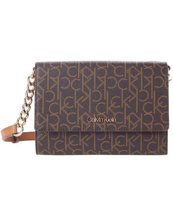 Kabelka Calvin Klein Key Item Signature Organizational Flap Crossbody