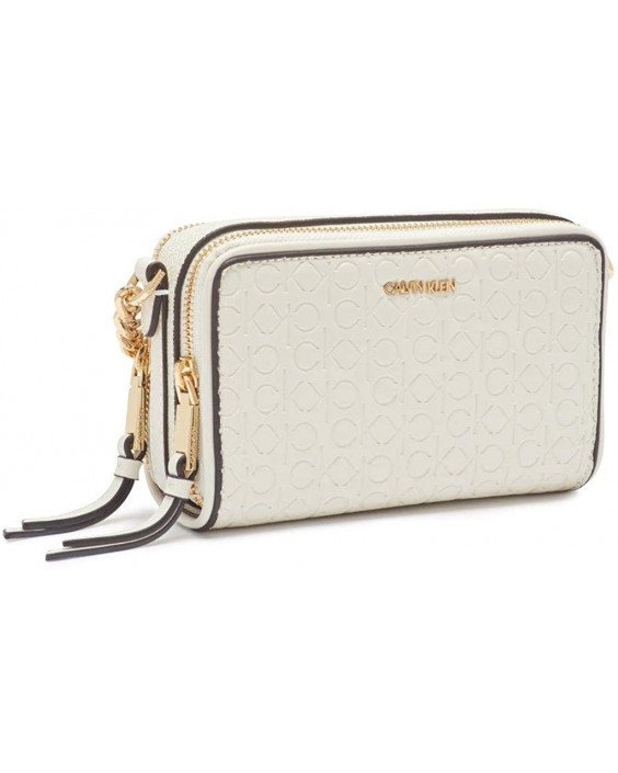 Kabelka Calvin Klein Marybelle Saffiano Double Zip Organizational Crossbody