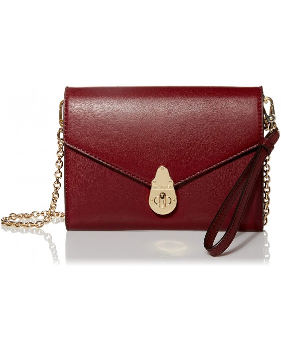 Kabelka Calvin Klein Soft Lock Positano Kožená Chain Organizational Crossbody