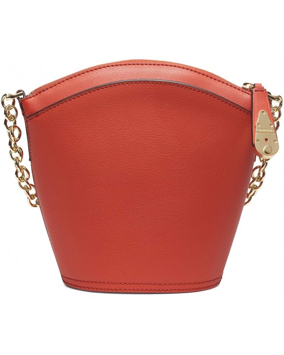 Kabelka Calvin Klein Statement Series Lock Daytonna Kožená Top Zip Crossbody