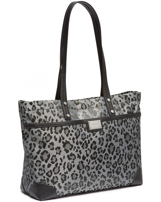 Kabelka Calvin Klein Teodora Jacquard Front Zipper Pocket Tote