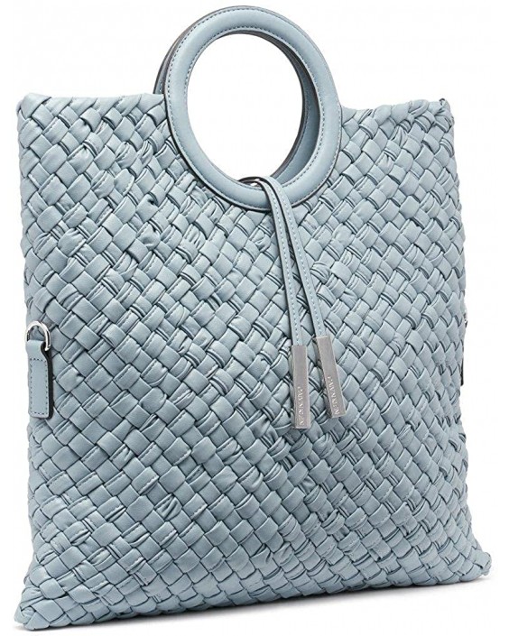 Kabelka Calvin Klein Naomi Woven Fold-Over Tote