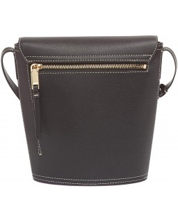 Kabelka Calvin Klein Statement Series Lock Flap Daytonna Kožená Small Bucket Crossbody