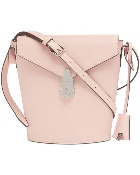 Kabelka Calvin Klein Statement Series Lock Flap Daytonna Kožená Small Bucket Crossbody