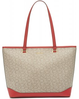 Kabelka Calvin Klein Mercy Signature Top Zip Tote