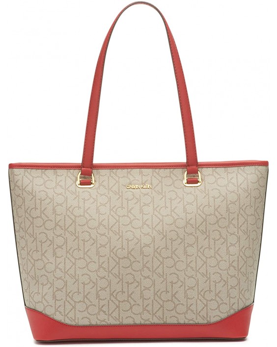 Kabelka Calvin Klein Mercy Signature Top Zip Tote