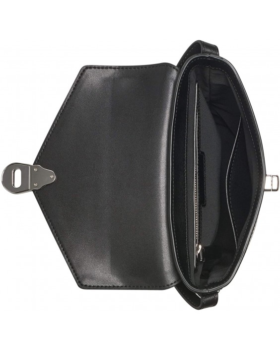 Kabelka Calvin Klein Statement Series Lock Flap Daytonna Kožená Bucket Crossbody