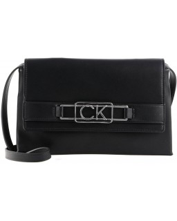 Kabelka Calvin Klein Clutch With Flap CK Black
