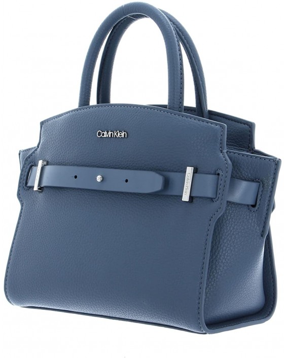 Kabelka Calvin Klein CK Code Tote SM Powder Blue, grey