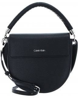 Kabelka Calvin Klein Saddle M CK Black, Ck Black, One size