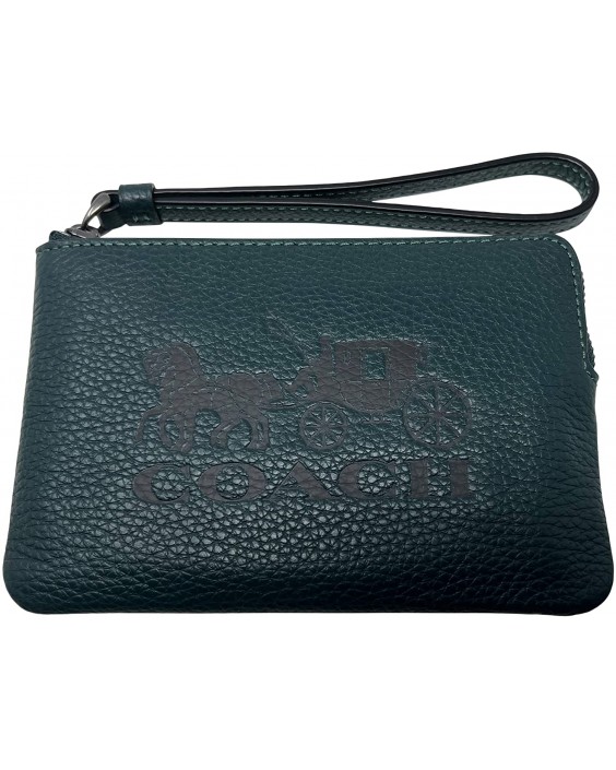 Kabelka Coach Corner Zip Wristlet With Horse And Carriage