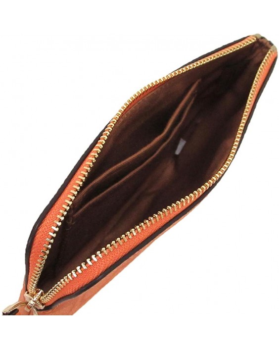 Kabelka Coach Corner Zip Small Wristlet Style No. 91178 Light Orange