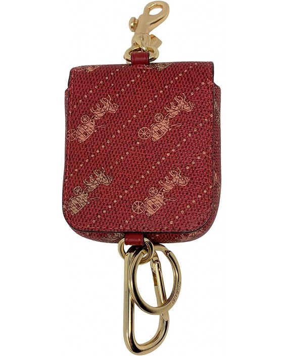 Kabelka Coach Multi Attachments Case Charm In Horse and Carriage Dot Print Style No. C4305