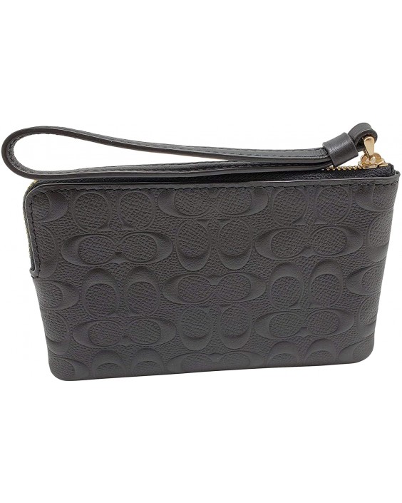 Kabelka Coach F67555 Signature Kožená Corner Zip Wristlet