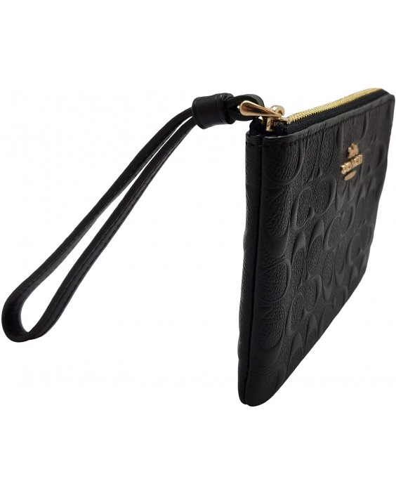 Kabelka Coach F67555 Signature Kožená Corner Zip Wristlet