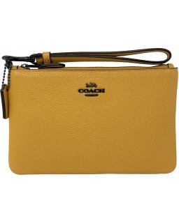 Kabelka Coach Polished Pebble Small Wristlet Honeycomb Style No. 22952