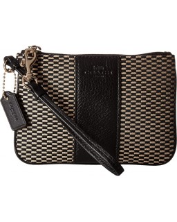 Kabelka COACH Exploded Rep Small Wristlet Milk/Black One Size