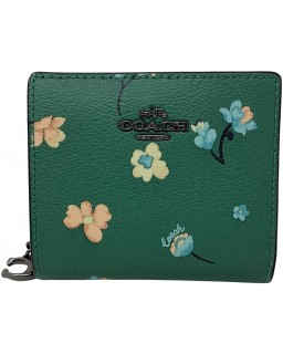 Coach Snap in Mystical Floral Print Green Style No C8703