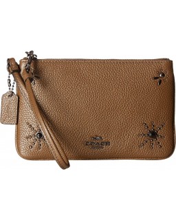 Kabelka COACH Western Rivets Small Wristlet Dk/Fatigue One Size