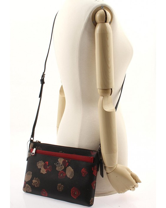 Kabelka Coach Crossgrain Cherry Blossom Floral Pop E/W Crossbody. F56463 QB/M2