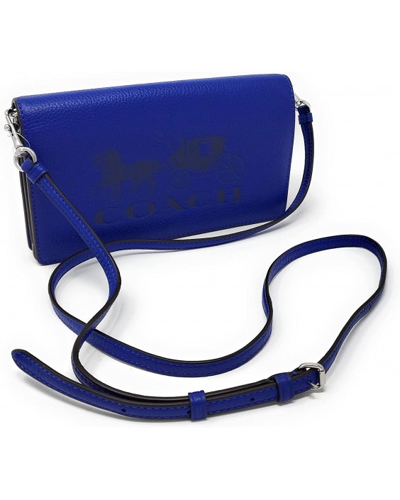 Kabelka Coach Anna Foldover Clutch Crossbody In Colorblock With Horse And Carriage