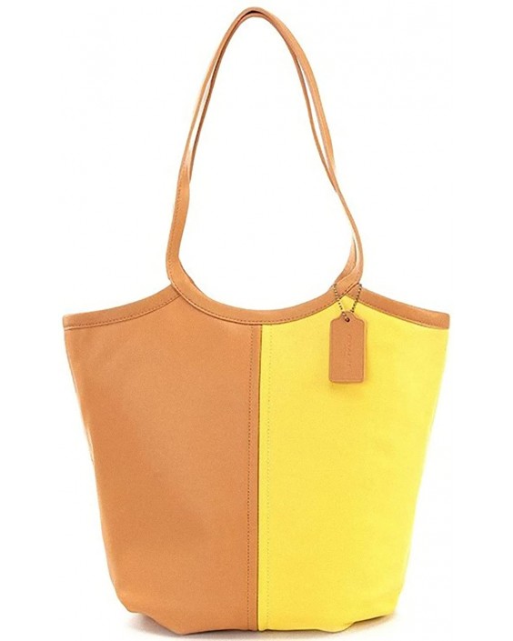 Kabelka COACH Bea Colorblock Soft Kožená Tote