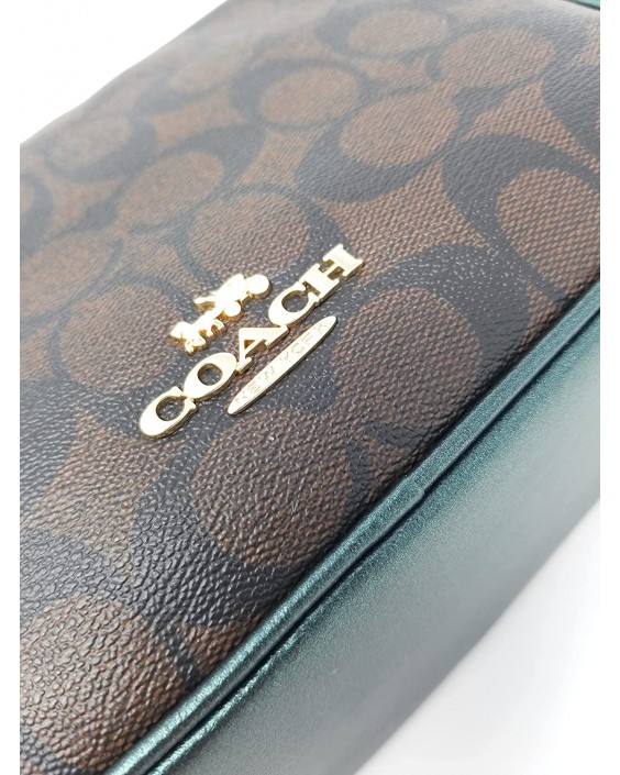 Kabelka COACH Metallic Pebbled Kožená Jes Crossbody