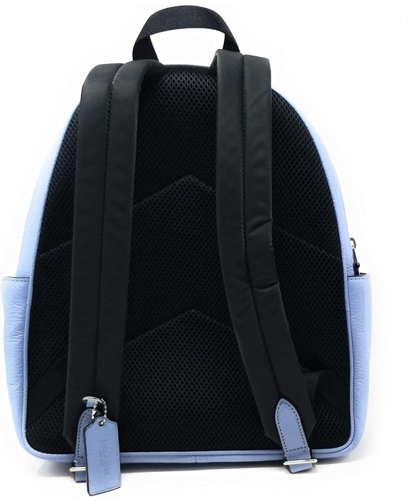 Kabelka Coach Court Backpack (Pebble Kožená - Marble Blue)