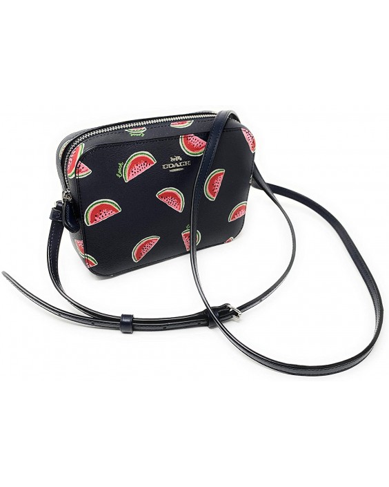 Kabelka COACH MINI CAMERA WITH WATERMELON PRINT 3270 NAVY RED MULTI