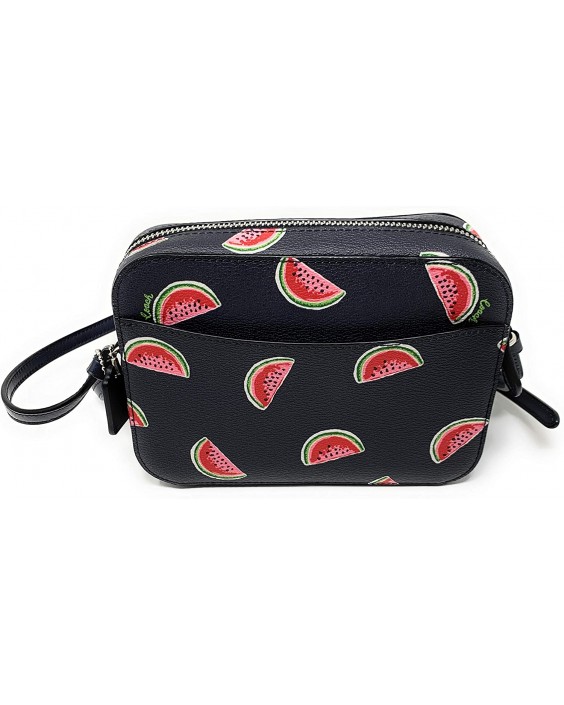 Kabelka COACH MINI CAMERA WITH WATERMELON PRINT 3270 NAVY RED MULTI