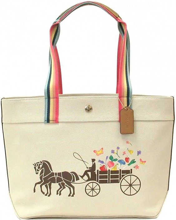 Kabelka Coach Tote With Dreamy Veggie Horse And Carriage