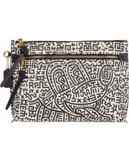 Kabelka COACH Disney X Keith Haring Academy Pouch in Mickey Print