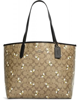 Kabelka Coach City Tote In Signature Canvas With Bee Print