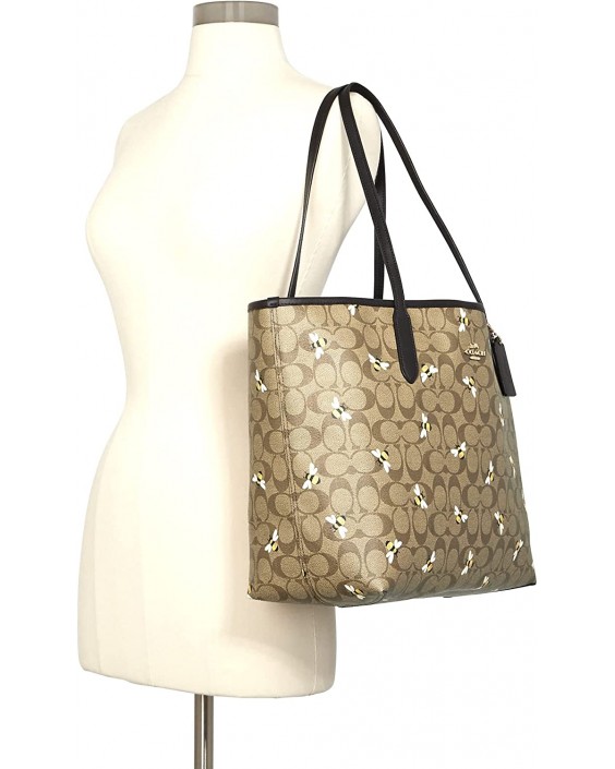 Kabelka Coach City Tote In Signature Canvas With Bee Print