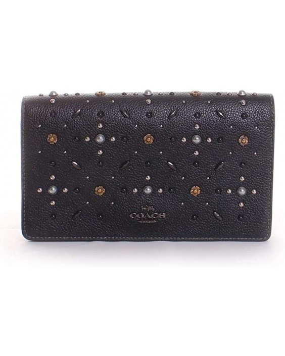 Kabelka Coach Prairie Rivets Crossbody in Midnight Navy