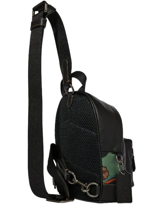 Kabelka Coach Small West Backpack Crossbody With Dreamy Leaves Print