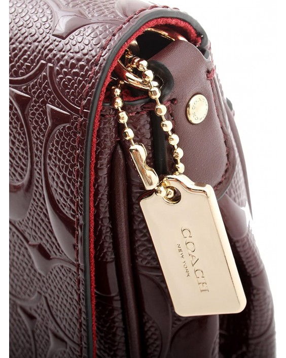 Kabelka Coach Ruby Signature Debossed Patent Kožená Crossbody Clutch, F55452