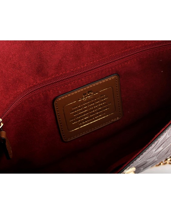 Kabelka Coach Ruby Signature Debossed Patent Kožená Crossbody Clutch, F55452