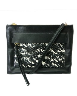 Kabelka Coach Madison Felicia Crossbody Python - LI/Black